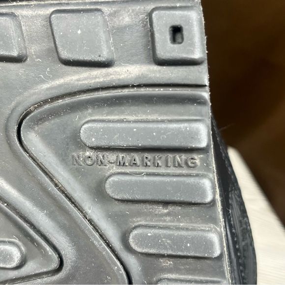 Nike Air Max 90 Recraft Triple Black Womens Shoes Leather Sneaker Size 8.5 - Picture 10 of 12